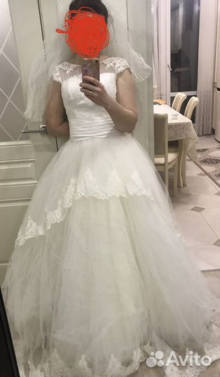 Свадебное платье 40-42