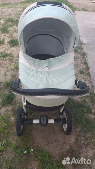 Коляска 2 в 1 эко кожа