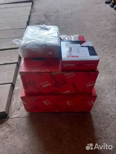 Комплект тормозов шкода октавия