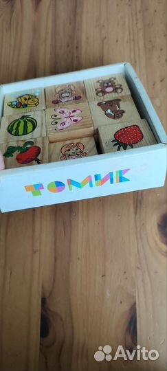 Домино деревянное Томик