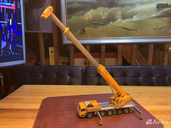 Модель автокрана liebherr LTM 1200