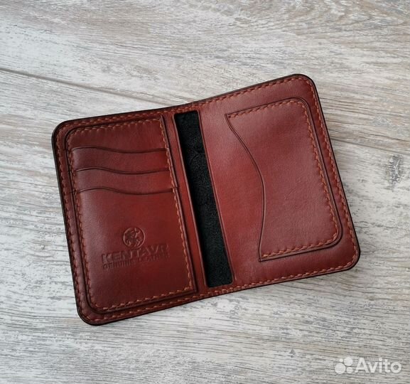 Обложка для автодокументов натуральная кожа