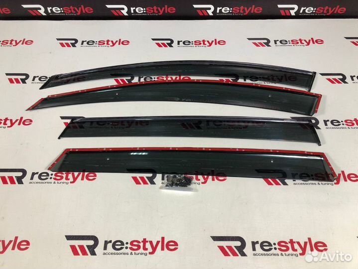 Ветровики Toyota Rav4 XA40 12-19 Kanglong U2458