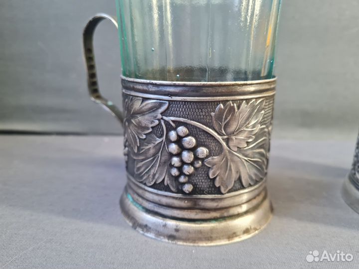 Подстаканник мельхиор