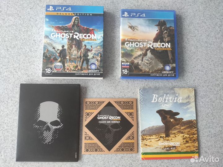 Ghost Recon Wildlands deluxe edition ps4