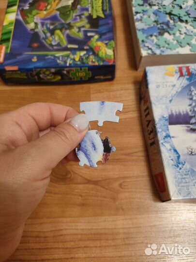 Пазлы для детей 3-6 лет за шесть шт