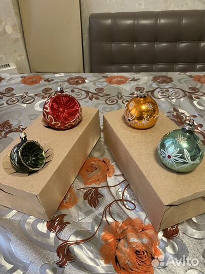 Елочные игрушки СССР одним лотом