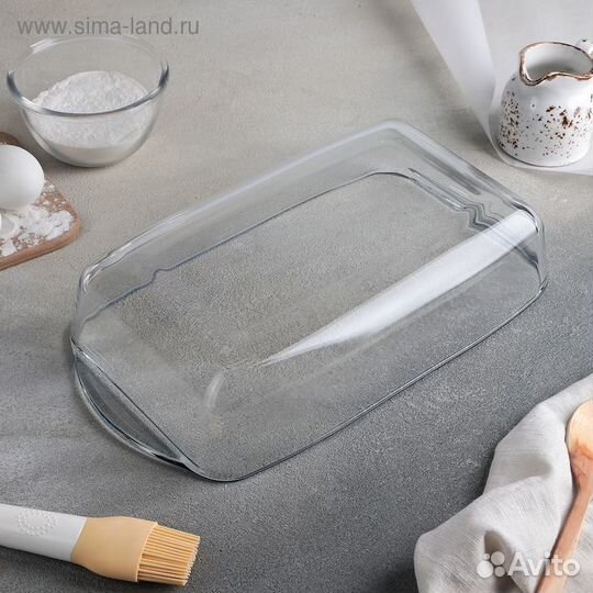 Форма для запекания Borcam, 2,8 л, прямоугольная