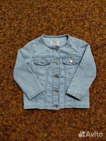 Жакет джинсовый на девочку 92 Gloria Jeans