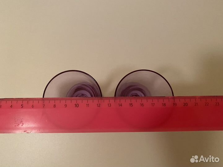 Хрусталь Чехословакия. Фужеры