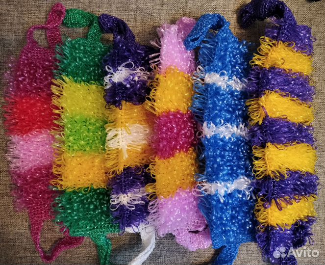 Мочалка ручной работы