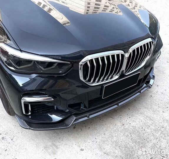 Сплитер губа переднего бампера Bmw G05 Х5