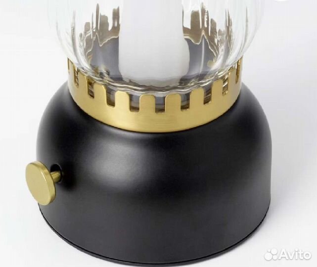 Светодиодная настольная лампа IKEA strala, 18 см