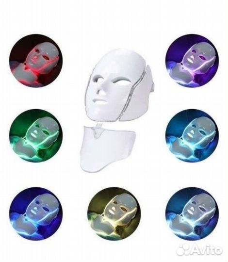 Светодиодная led маска новая