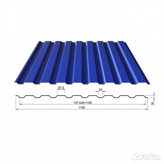 Линия для производства профлиста С-20