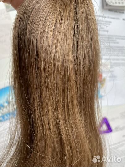 Детские волосы неокрас неокрашенные 50 гр 47 см