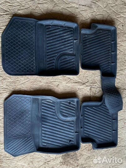 Резиновые коврики мазда3 dl