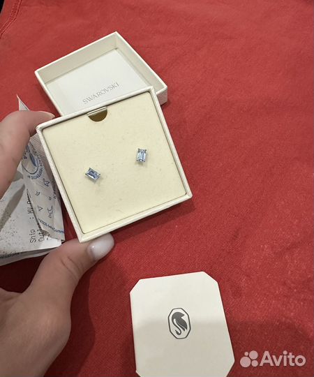 Swarovski сережки