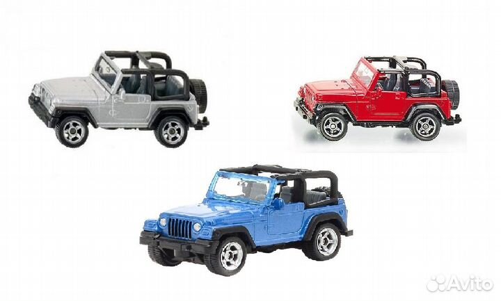 Машина Siku 1342 Jeep Wrangler