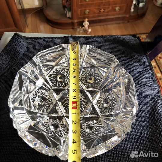 Пепельница хрустальная СССР