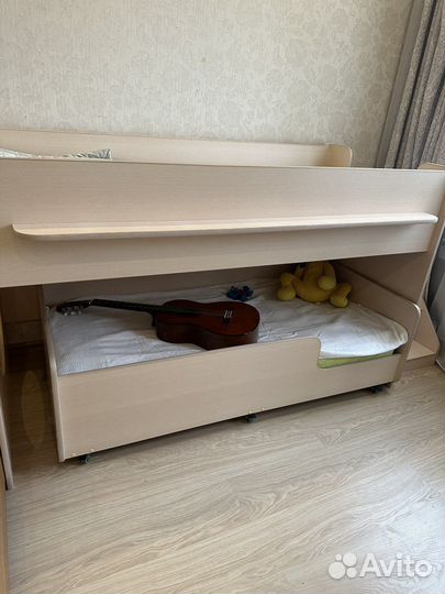 Детская кроватка двухярусная бу