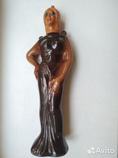 Бутылка керамическая