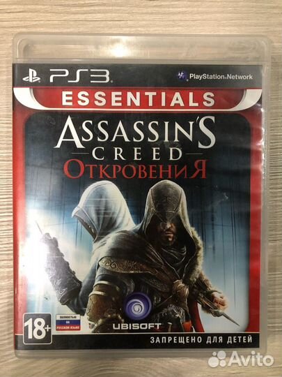 Assassin's Creed Откровения для Sony Ps3
