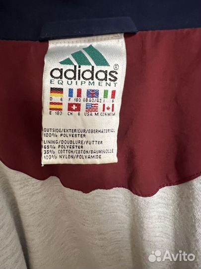 Куртка adidas equipment 90х винтаж