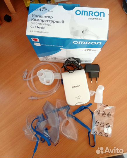 Продам ингалятор компрессорный omron NE-C21 basic