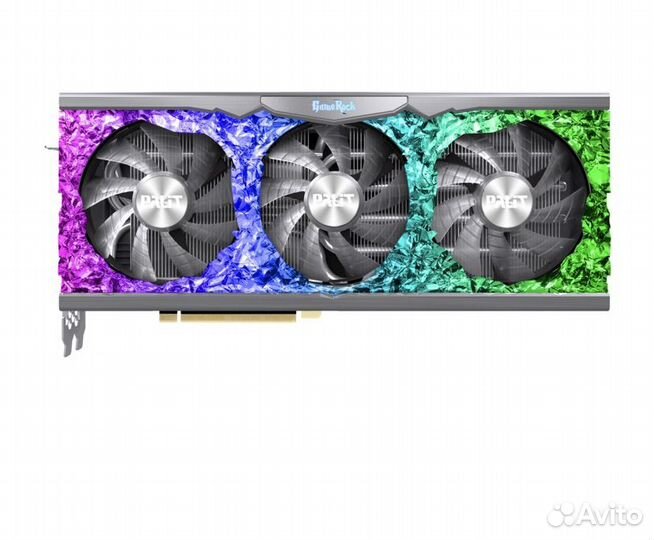Видеокарта Palit GeForce RTX 3080 GameRock (LHR)