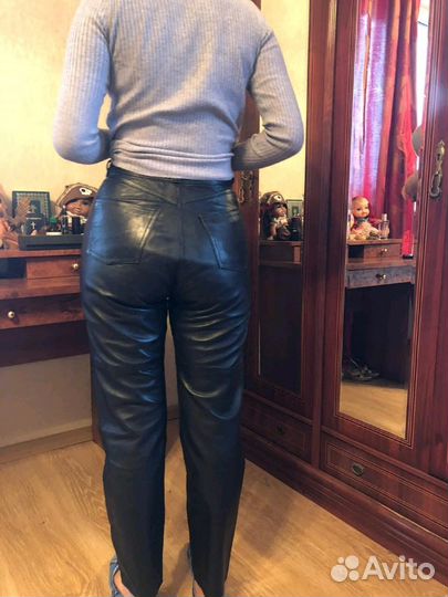 Кожаные брюки