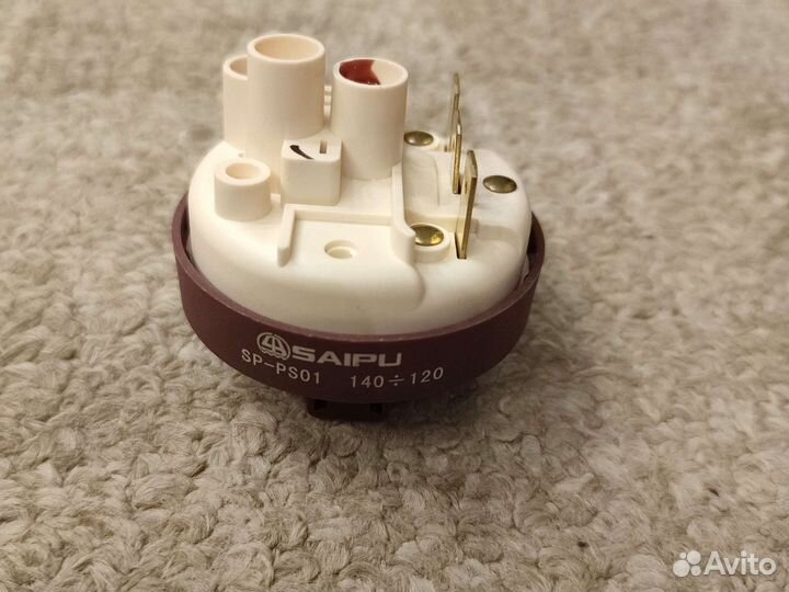 Датчик уровня воды (прессостат) для пмм