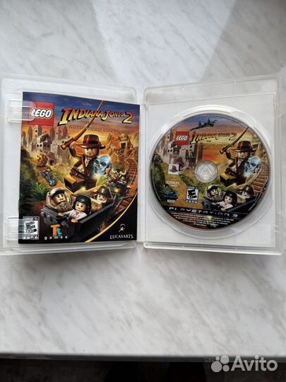 Диск на PS3 Lego Indiana Jenes2