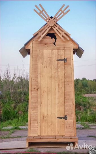 Уличный туалет с установкой HAT116