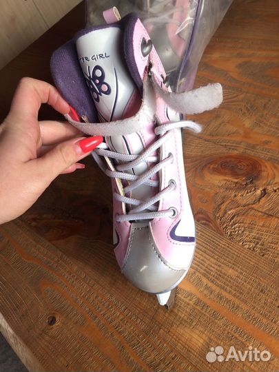 Коньки для девочки 33
