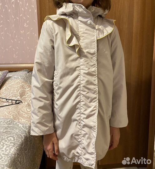 Пальто для девочки 134 см