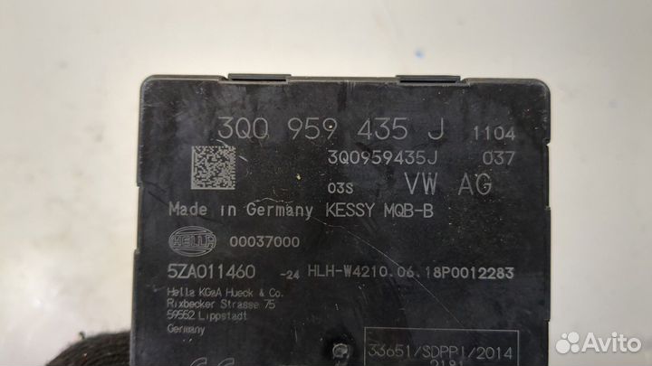 Блок управления бесключевого доступа Volkswagen Jetta 7 2018, 2019