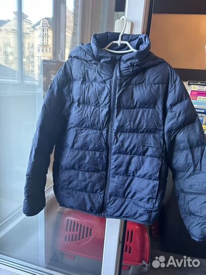 Куртка uniqlo детская 7-8 лет