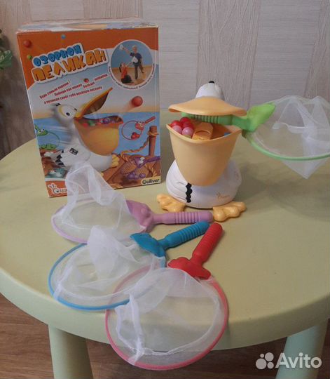 Интерактивный игровой набор. Озорной пеликан