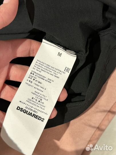 Футболка Dsquared размер М оригинал