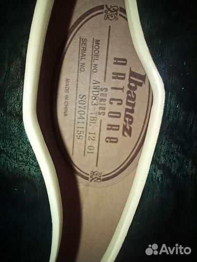 Гитара Ibanez AWD-83 TBL