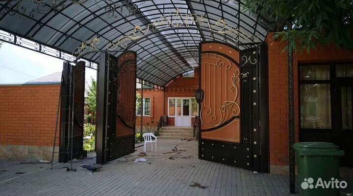 Кованые ворота