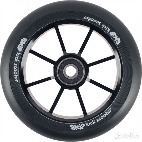 Колесо skip WHL14 110x24mm черный Ana317