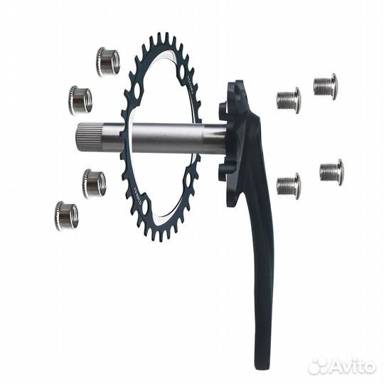 Бонки (Болты с гайкой для передней звезды) 10мм (4шт)