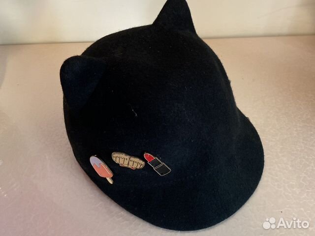 Шляпка с ушками для девушке б/у