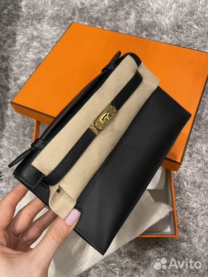 Сумка hermes kelly pochette новая