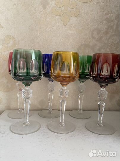 Бокалы фужеры рюмки