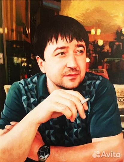 Портрет по фото, художник