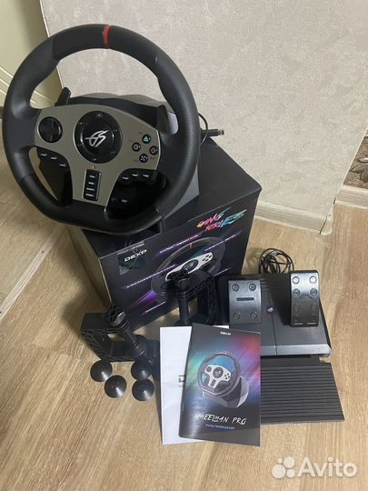 Игровой руль Dexp wheelman pro