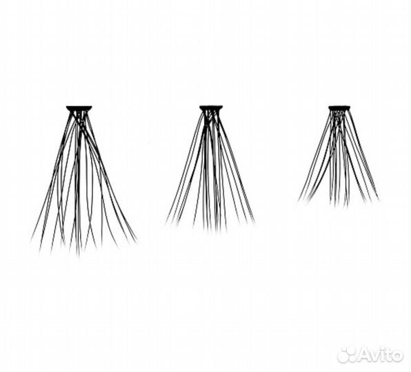 Romanovamakeup набор пучков серии M-mix 120 шт